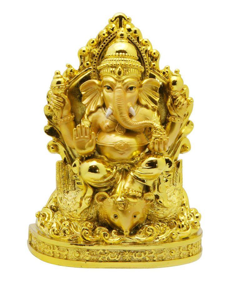 Gold Goddess Lakshmi Statue